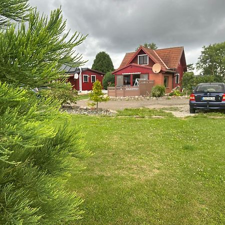 Fischerhuette IV Mobilheim Polchow Bagian luar foto